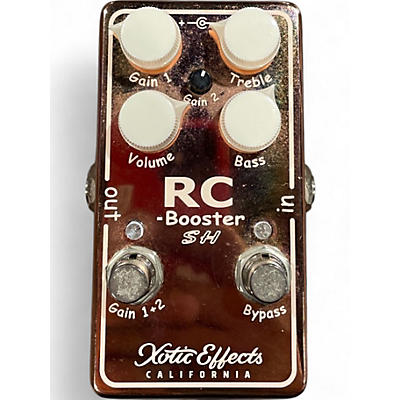 Used Xotic RC Booster Scoot Henderson Effect Pedal