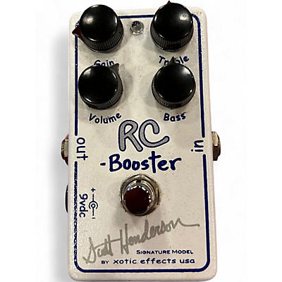 Used Xotic RC Booster Scott Henderson Effect Pedal