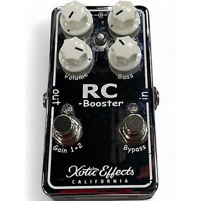 Used Xotic RC Booster V2 Effect Pedal