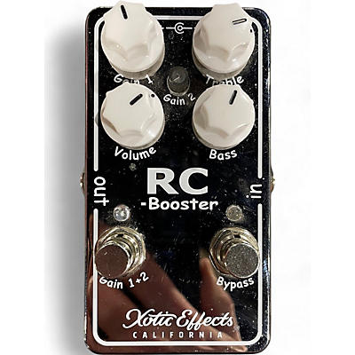 Used Xotic RC Booster V2 Effect Pedal