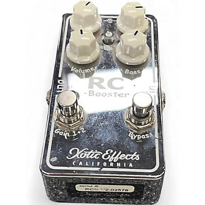 Used Xotic RC Booster V2 Effect Pedal