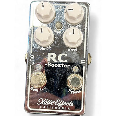 Used Xotic RC Booster V2 Effect Pedal