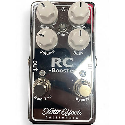 Used Xotic RC Booster V2 Effect Pedal
