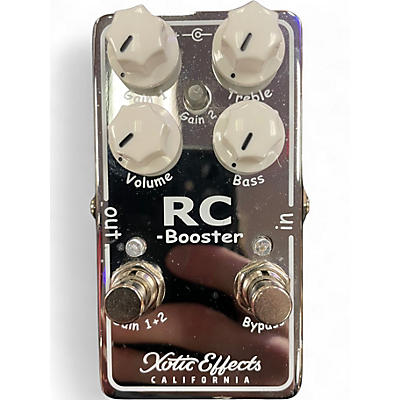 Used Xotic RC Booster V2 Effect Pedal