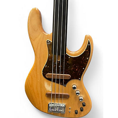 Used Xotic SJ-1TFL Natural Electric Bass Guitar