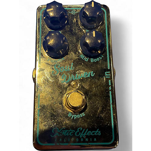 Used Xotic SOUL DRIVER Effect Pedal