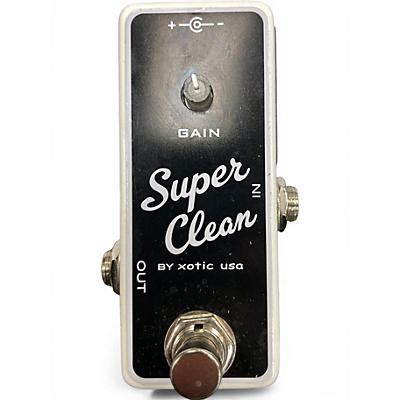 Used Xotic SUPER CLEAN Effect Pedal