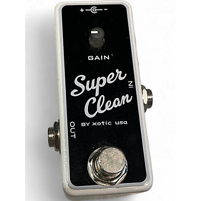 Used Xotic SUPER CLEAN Effect Pedal