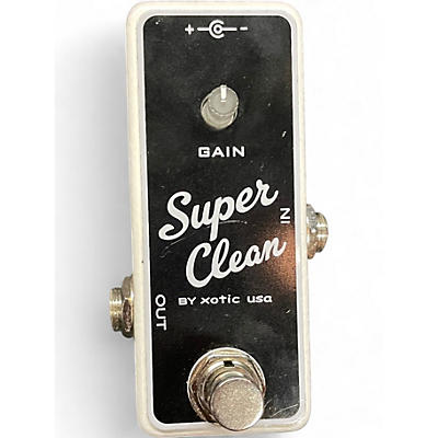 Used Xotic SUPER CLEAN Effect Pedal