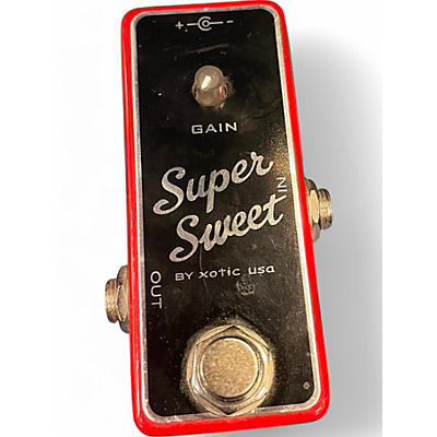 Used Xotic SUPER SWEET Effect Pedal