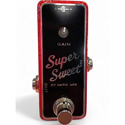 Used Xotic SUPER SWEET Effect Pedal