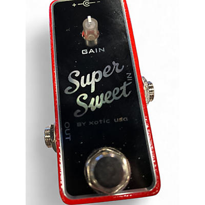 Used Xotic SUPER SWEET Effect Pedal