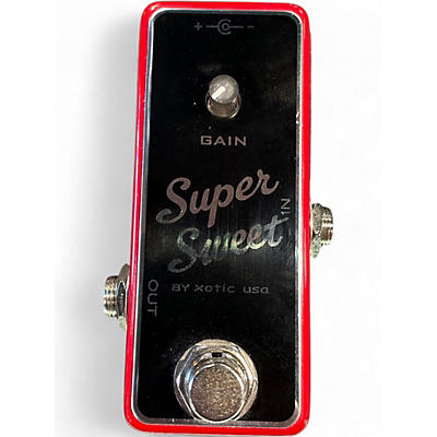 Used Xotic SUPER SWEET Effect Pedal