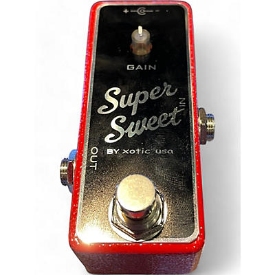 Used Xotic Super Sweet Boost Effect Pedal