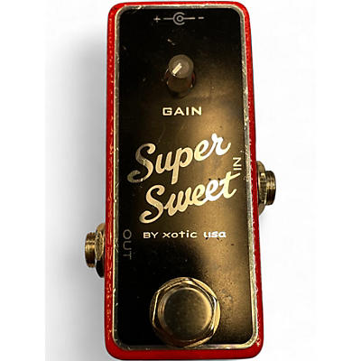 Used Xotic Super Sweet Booster Effect Pedal
