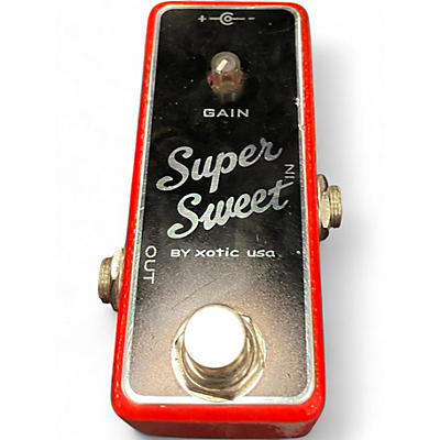 Used Xotic Super Sweet Effect Pedal