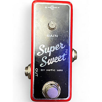 Used Xotic Super Sweet Effect Pedal