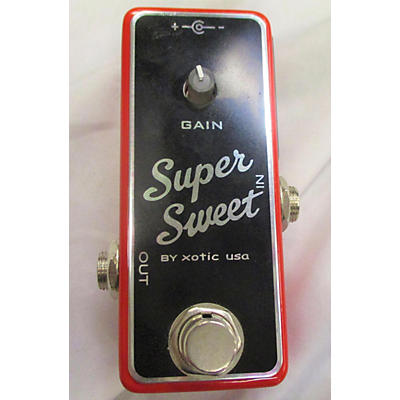 Xotic Used Xotic Super Sweet Gain Effect Pedal