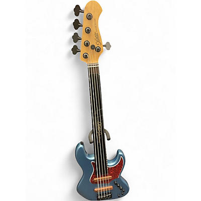Used Xotic XJ-Pro-0106 USA Blue Electric Bass Guitar