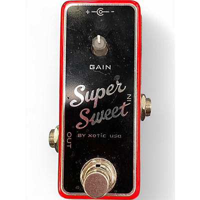 Used Xotic super sweet Effect Pedal