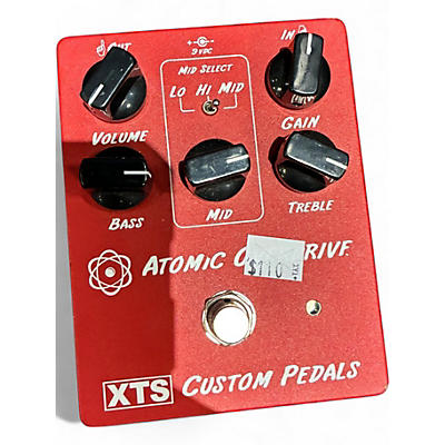 Used Xts ATOMIC OVERDRIVE Effect Pedal
