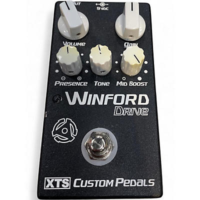 Used Xts Custom Pedals WINFORD DRIVE Effect Pedal