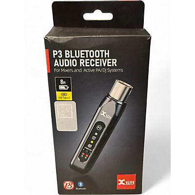 Used Xvive P3 BLUETOOTH AUDIO RECEIVER Handheld Wireless System