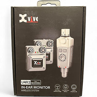 Used Xvive U4R2 INEAR MONTIOR In Ear Wireless System