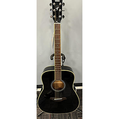 Used YAHMAHA FG-TA Black Acoustic Guitar