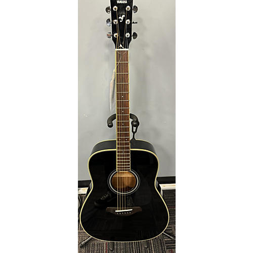 Used YAHMAHA FG-TA Black Acoustic Guitar Black