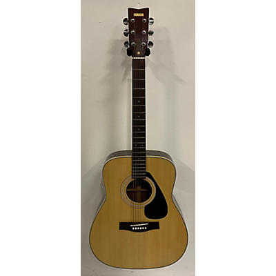 Used Yamah Fg335 Natural Acoustic Guitar