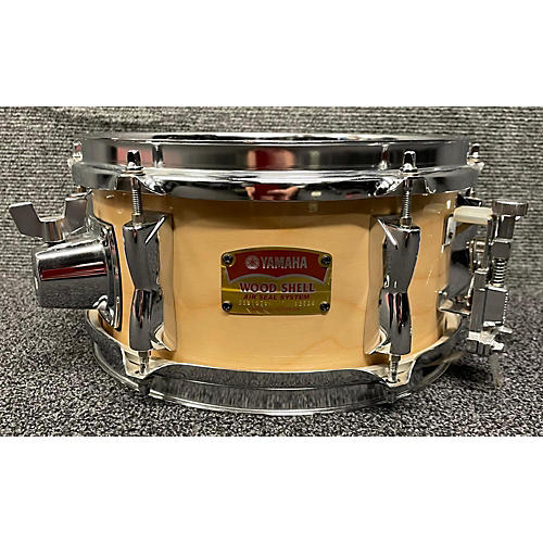 Yamaha Used Yamaha 10X5.5 Wood Shell Air Seal Drum Natural Natural 172