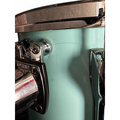 Used Yamaha 11X13 Recording Custom Surf Green Drum