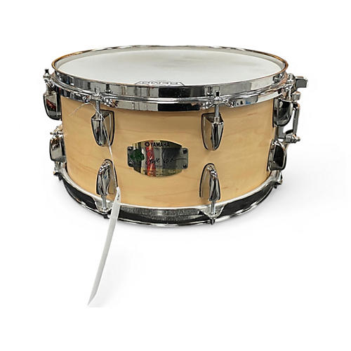 Used Yamaha 13X6.5 Steve Jordan Snare NATURAL Drum NATURAL 197