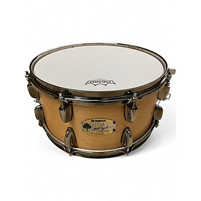 Used Yamaha 13X6.5 Steve Jordan Snare Natural Drum
