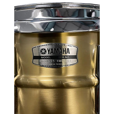 Used Yamaha 14.25in RECORDING CUSTOM RRS1455  Gold Drum