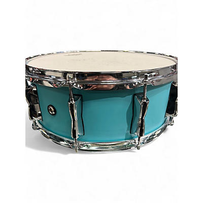 Used Yamaha 14X5 Stage Custom Snare Blue Drum