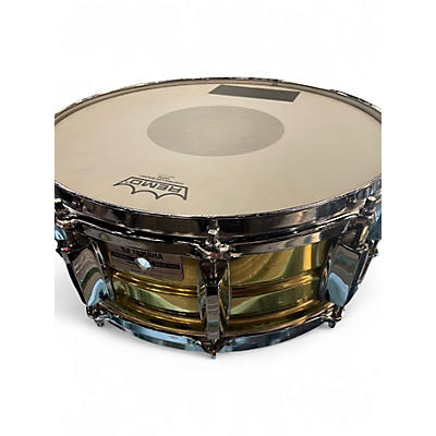 Used Yamaha 14X5 sb495 brass Drum