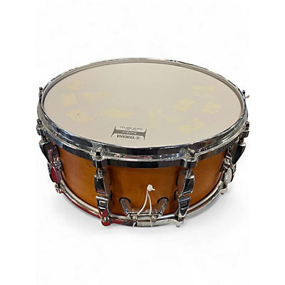 Used Yamaha 14X5.5 Absolute Snare Natural Drum