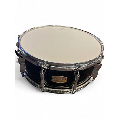 Used Yamaha 14X5.5 Stage Custom Snare Black Drum