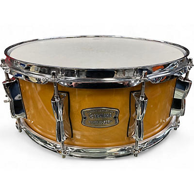 Used Yamaha 14X5.5 Stage Custom Snare HONEY AMBER Drum