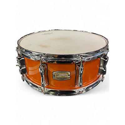 Used Yamaha 14X5.5 Stage Custom Snare Honey Amber Drum