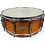Used Yamaha 14X5.5 Stage Custom Snare Honey Amber Drum Honey Amber 211
