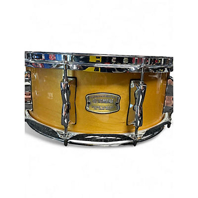 Used Yamaha 14X5.5 Stage Custom Snare Natural Drum
