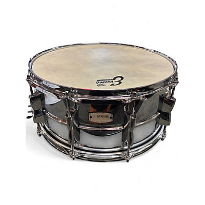 Used Yamaha 14X6 Stage Custom Steel Snare Chrome Drum