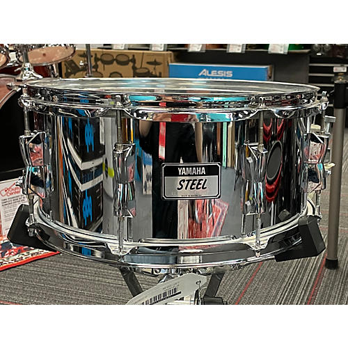 Yamaha Used Yamaha 14X6.5 14in SD246a Drum Drum Chrome Chrome 213