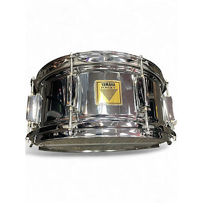 Used Yamaha 14X6.5 POWER V SNARE STAINLESS STEEL Drum