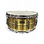 Used Yamaha 14X6.5 Recording Custom brass snare brass Drum brass 213