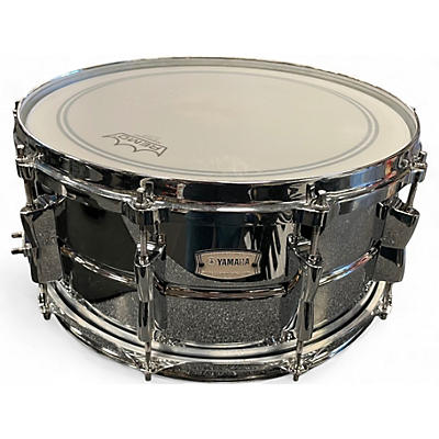 Used Yamaha 14X6.5 Stage Custom Snare Stainless Steel Drum