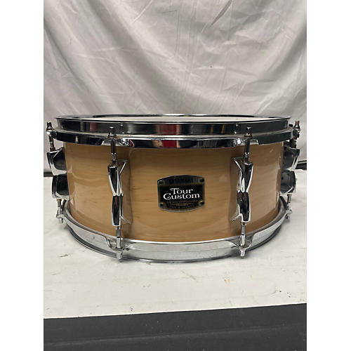 Yamaha Used Yamaha 14X6.5 Tour Custom Snare Drum Natural Natural 213